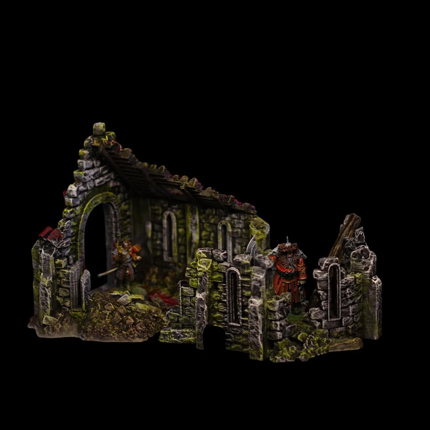 La chapelle des découragés – décor imprimé en 3D par Poil de Grim